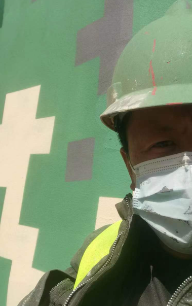 迪庆迷彩漆未完全固化；